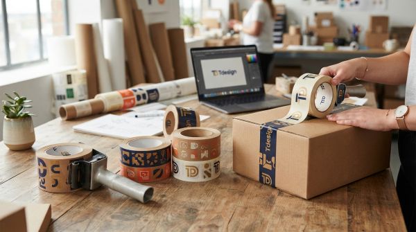 Custom design printed tapes to elevate your branding strategy