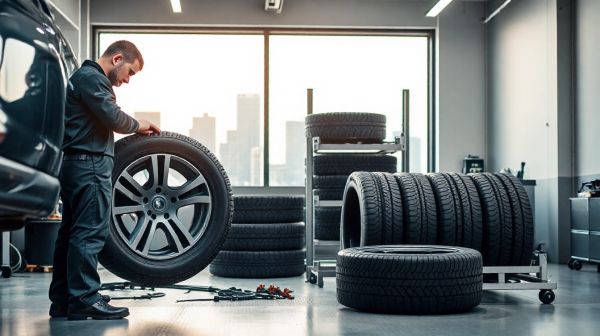 Expert tyre installation service at your location in Alton