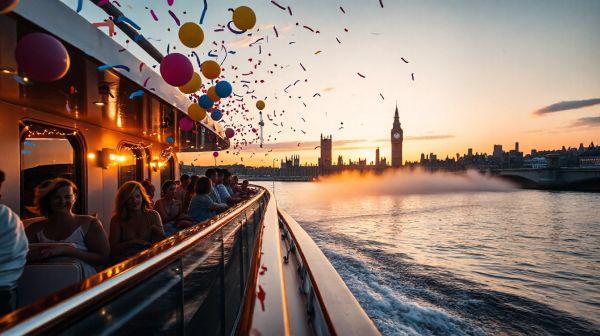 Top reasons a London party boat can enhance your celebration